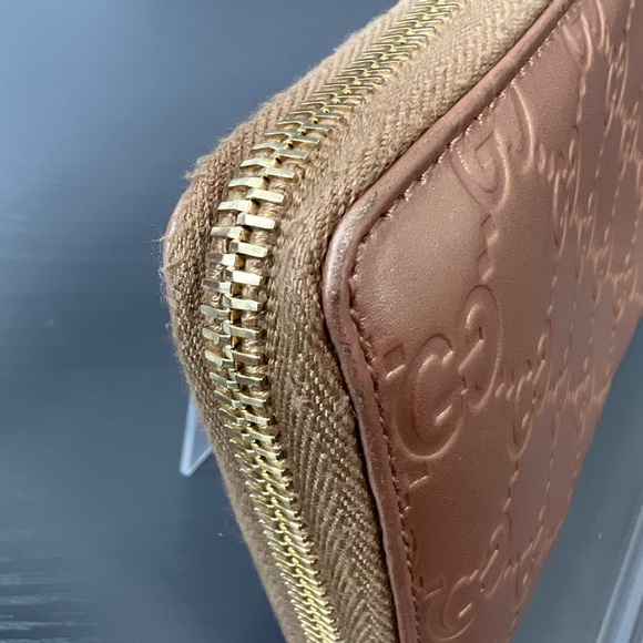 Vintage Gucci Interlocking GG Leather Continental Wallet - Picture 13 of 17